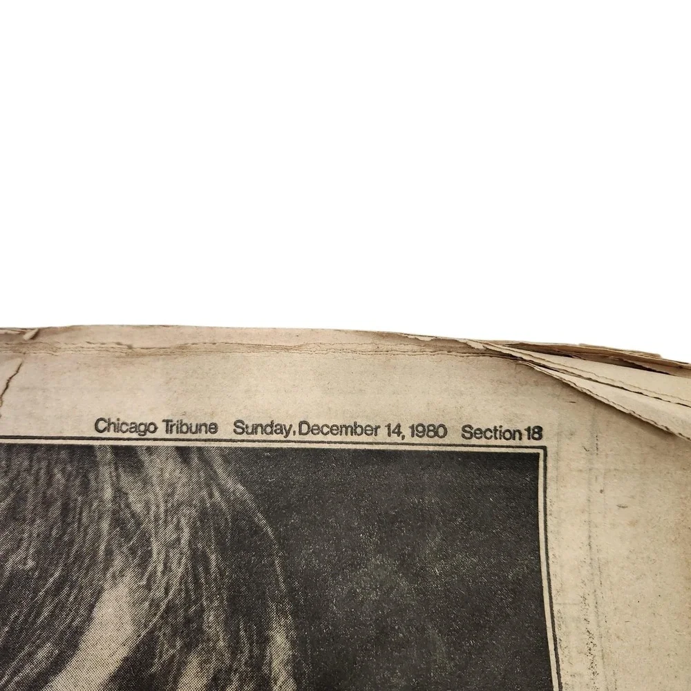 Lennon 1940-1980 A Memorial Magazine Chicago Tribune Dec 14 1980 John Lennon